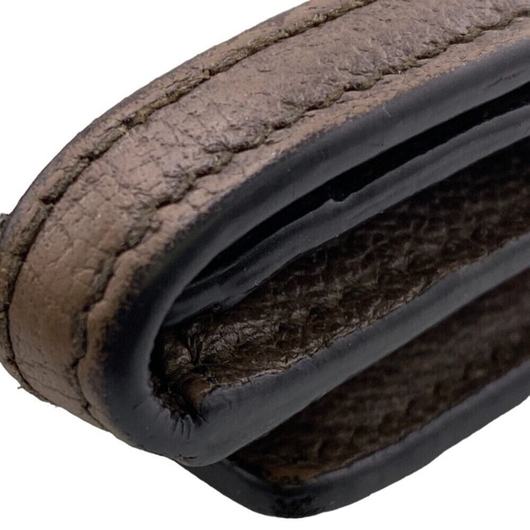 Gucci Sherry Line GG Supreme Ophidia Bifold Small Wallet PVC Brown - Picture 3 of 4